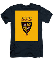 Rise Art Kicks Ass - Men's T-Shirt (Athletic Fit)
