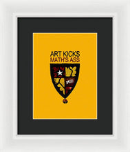Rise Art Kicks Ass - Framed Print