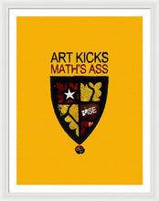 Rise Art Kicks Ass - Framed Print