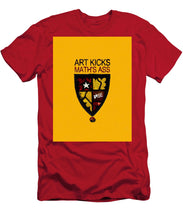 Rise Art Kicks Ass - Men's T-Shirt (Athletic Fit)