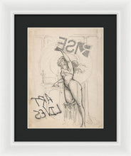 Rise Art Lives - Framed Print