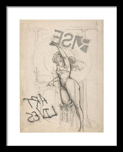 Rise Art Lives - Framed Print