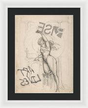 Rise Art Lives - Framed Print
