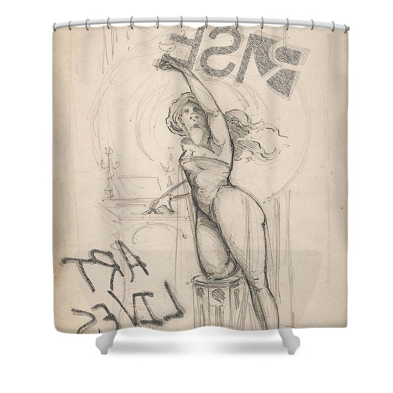 Rise Art Lives - Shower Curtain
