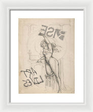 Rise Art Lives - Framed Print