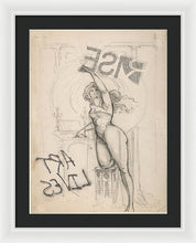 Rise Art Lives - Framed Print