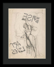 Rise Art Lives - Framed Print
