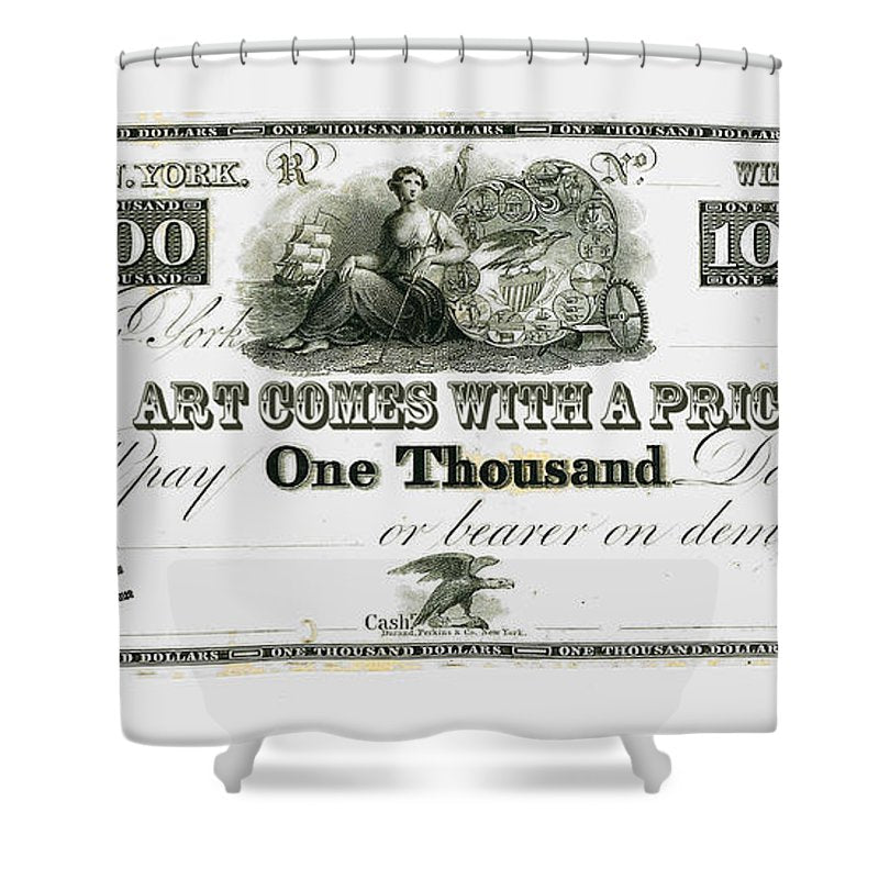 Rise Art Price - Shower Curtain
