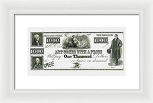 Rise Art Price - Framed Print