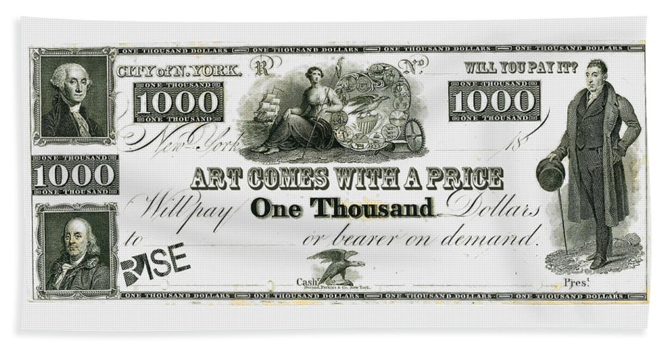 Rise Art Price - Bath Towel