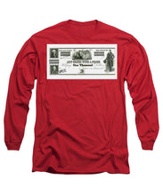 Rise Art Price - Long Sleeve T-Shirt