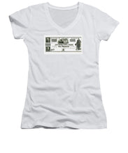 Rise Art Price - Women's V-Neck (Athletic Fit)