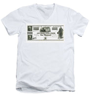 Rise Art Price - Men's V-Neck T-Shirt