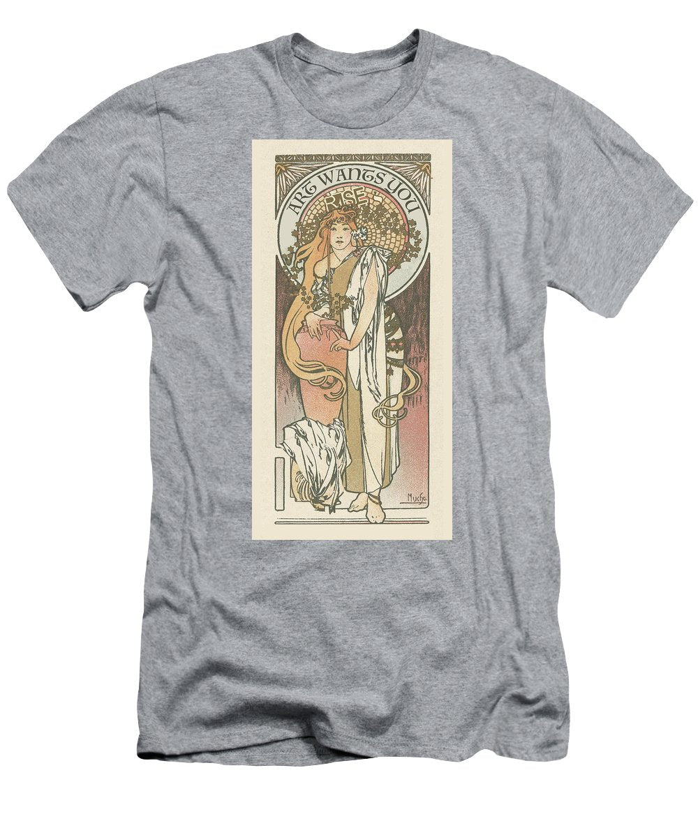 Rise Art Wants You                                                       - Men's T-Shirt (Athletic Fit)