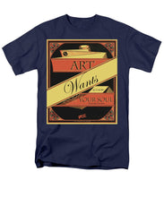 Rise Art Wants Your Soul - Men's T-Shirt  (Regular Fit)