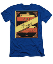 Rise Art Wants Your Soul - Men's T-Shirt (Athletic Fit)