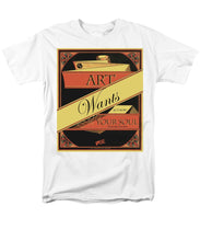 Rise Art Wants Your Soul - Men's T-Shirt  (Regular Fit)