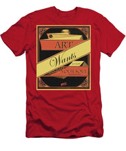 Rise Art Wants Your Soul - Men's T-Shirt (Athletic Fit)