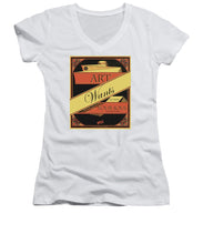Rise Art Wants Your Soul - Women's V-Neck (Athletic Fit)