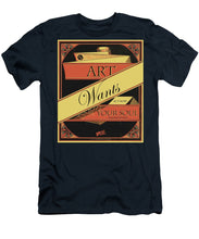 Rise Art Wants Your Soul - Men's T-Shirt (Athletic Fit)