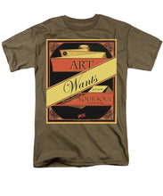 Rise Art Wants Your Soul - Men's T-Shirt  (Regular Fit)