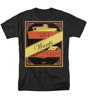 Rise Art Wants Your Soul - Men's T-Shirt  (Regular Fit)