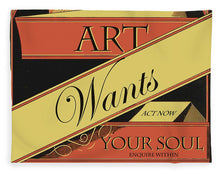 Rise Art Wants Your Soul - Blanket
