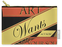 Rise Art Wants Your Soul - Carry-All Pouch