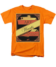 Rise Art Wants Your Soul - Men's T-Shirt  (Regular Fit)