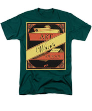 Rise Art Wants Your Soul - Men's T-Shirt  (Regular Fit)