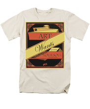 Rise Art Wants Your Soul - Men's T-Shirt  (Regular Fit)