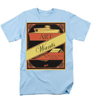 Rise Art Wants Your Soul - Men's T-Shirt  (Regular Fit)