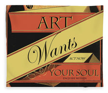 Rise Art Wants Your Soul - Blanket