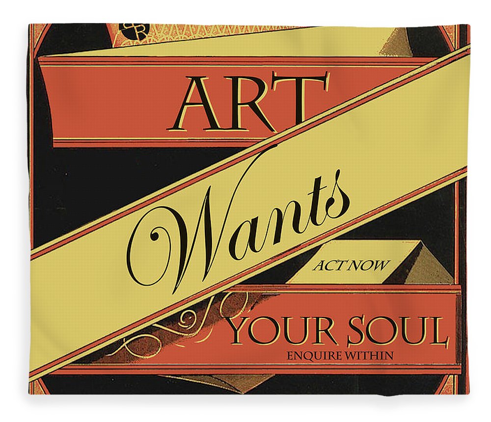 Rise Art Wants Your Soul - Blanket