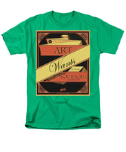 Rise Art Wants Your Soul - Men's T-Shirt  (Regular Fit)
