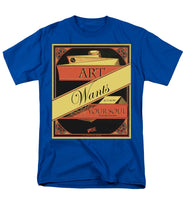 Rise Art Wants Your Soul - Men's T-Shirt  (Regular Fit)