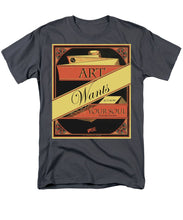 Rise Art Wants Your Soul - Men's T-Shirt  (Regular Fit)