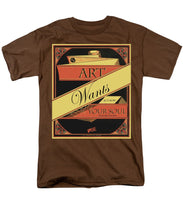 Rise Art Wants Your Soul - Men's T-Shirt  (Regular Fit)