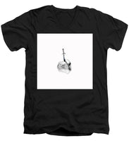 Rise Excalibur - Men's V-Neck T-Shirt
