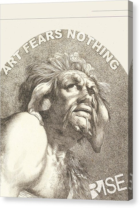 Rise Fear Nothing - Canvas Print