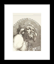 Rise Fear Nothing - Framed Print