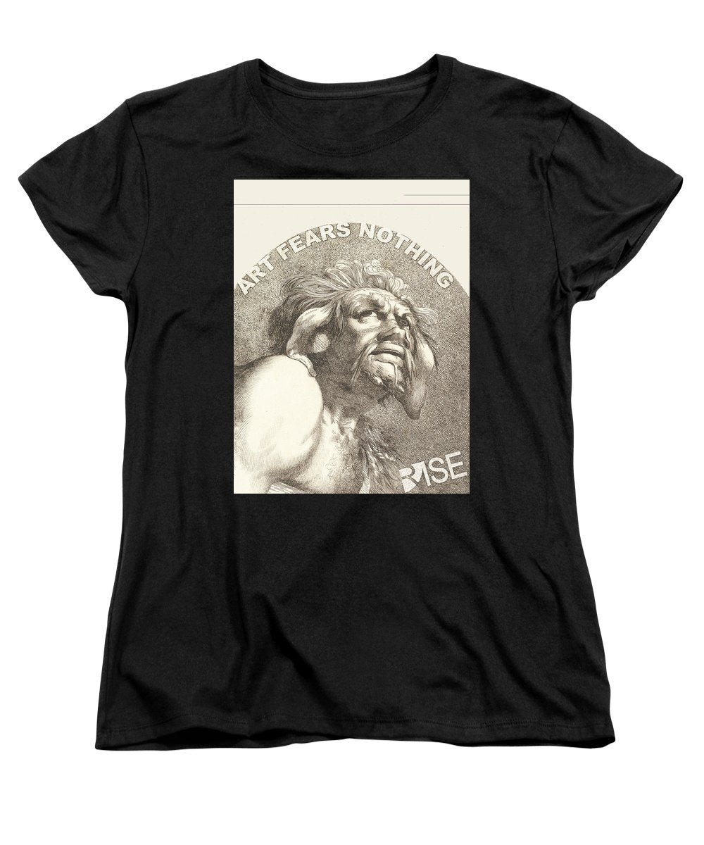 Rise Fear Nothing - Women's T-Shirt (Standard Fit)