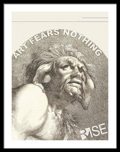 Rise Fear Nothing - Framed Print