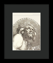 Rise Fear Nothing - Framed Print