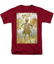 Rise Fearless Girl - Men's T-Shirt  (Regular Fit)