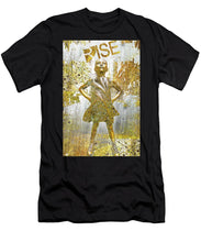 Rise Fearless Girl - Men's T-Shirt (Athletic Fit)