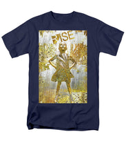 Rise Fearless Girl - Men's T-Shirt  (Regular Fit)