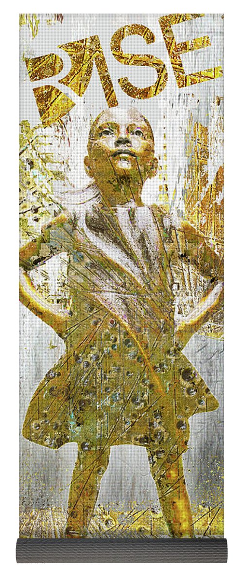 Rise Fearless Girl - Yoga Mat