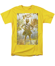 Rise Fearless Girl - Men's T-Shirt  (Regular Fit)