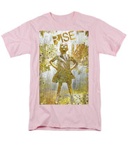 Rise Fearless Girl - Men's T-Shirt  (Regular Fit)